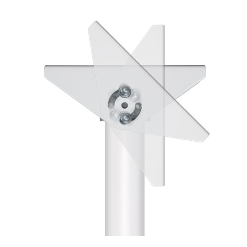 BT7808/W Ceiling/Wall Mount w/Tilt – White