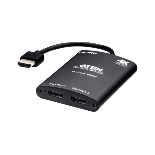 2 Port True 4K HDMI Splitter