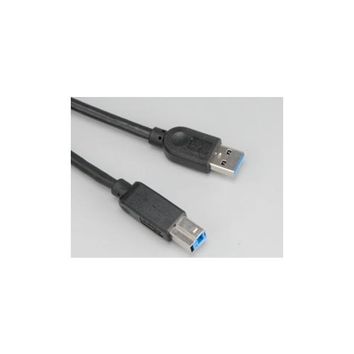 Akasa USB 3.0 A to B USB cable 1.5 m USB A USB B Black