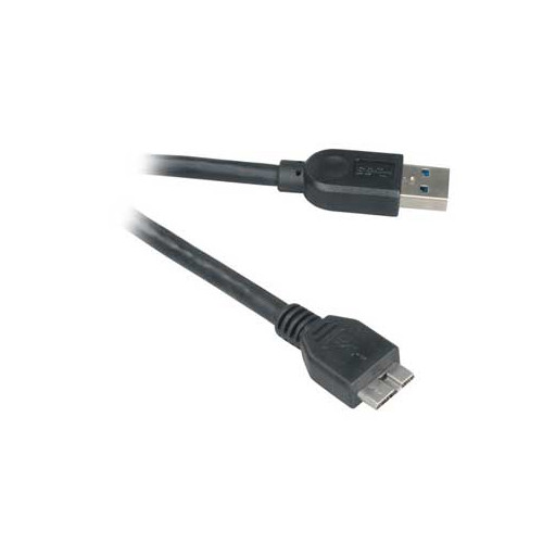 Akasa USB 3.0 A to Micro B USB cable 1 m USB A Micro-USB B Black