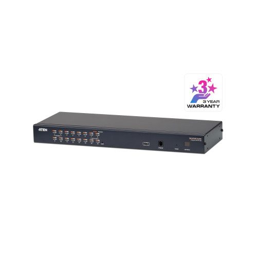 ATEN 16-Port Cat 5e/6 KVM Switch