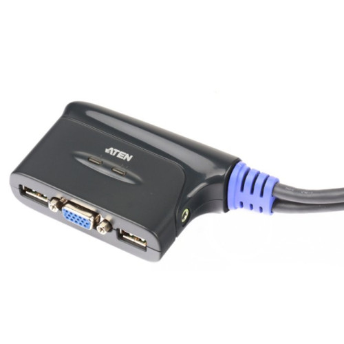 ATEN CS62U-A7 KVM switch Black