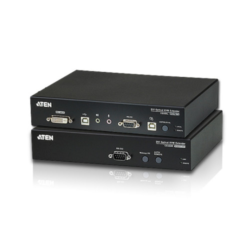 ATEN USB DVI Optical Fiber KVM Extender (600m)