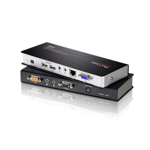 ATEN USB VGA KVM Extender with Audio, RS-232 and Deskew (300m)