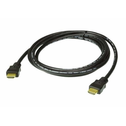 High Speed HDMI Cable with Ethernet True 4K ( 4096X2160 @ 60Hz); 2 m HDMI Cable with Ethernet