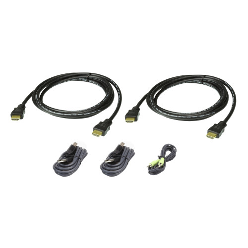 HDMI Dual Display Secure KVM; 1,8M USB HDMI Dual Display