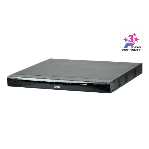 ATEN KN1132V KVM switch Rack mounting Black, Grey