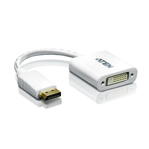 DisplayPort to DVI converter, PC: Up to UXGA / HDTV: Up to 1080i,1080p