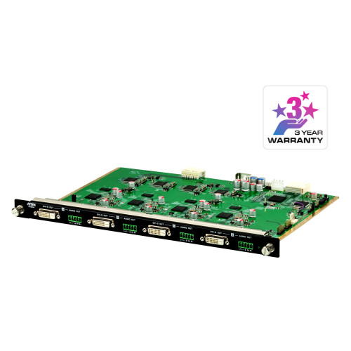 4-Port DVI output Board for the VM1600 / VM3200