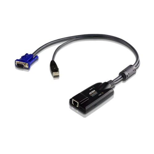 USB - VGA to Cat5e/6 KVM Adapter Cable (CPU Module), with Virtual Media Support