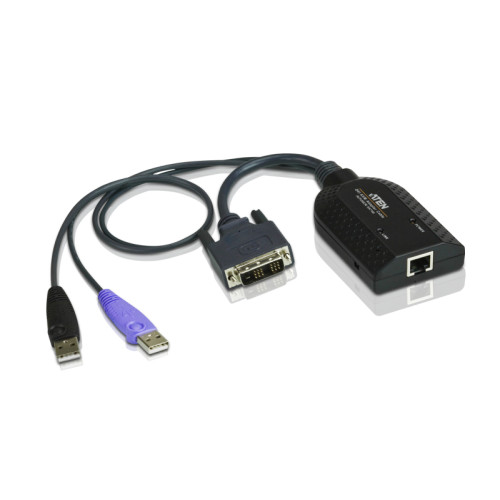 USB - DVI to Cat5e/6 KVM Adapter Cable (CPU Module)