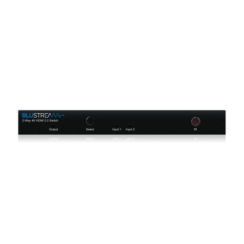 SW21AB-V2 2-Way 4K 18Gbps HDMI2.0 Switch with Audio Breakout, Auto-Switching, EDID Management, HDCP2.2