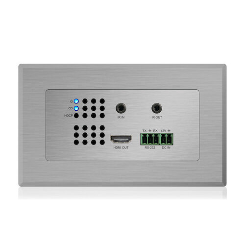 HEX11WP-RX HDMI Wall Plate HDBaseT Receiver