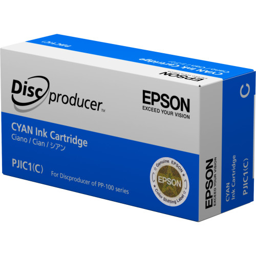 Epson Discproducer Ink Cartridge, Cyan (MOQ=10)