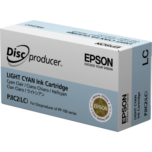 Epson Discproducer Ink Cartridge, Light Cyan (MOQ=10)