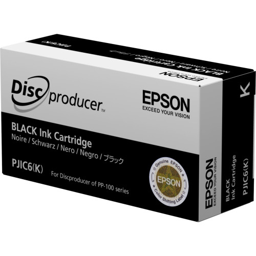 Epson Discproducer Ink Cartridge, Black (MOQ=10)