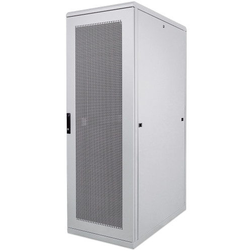 Intellinet Network Cabinet, Free Standing (Standard), 26U, Usable Depth 123 to 773mm/Width 503mm, Grey, Flatpack, Max 1500kg, Server Rack, IP20 rated, 19", Steel, Multi-Point Door Lock, One L