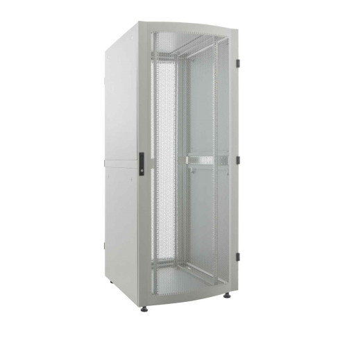 Intellinet Network Cabinet, Free Standing (Premium), 36U, Usable Depth 129 to 829mm/Width 703mm, Black, Assembled, Max 2000kg, Server Rack, IP20 rated, 19", Aluminium, Multi-Point Door Lock, 