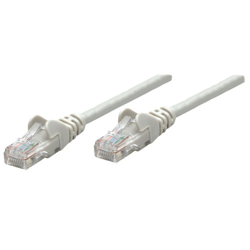 Network Patch Cable, Cat6, 50m, Grey, Copper, S/FTP, LSOH / LSZH, PVC, RJ45, Gold Plated Contacts, Snagless, Booted, Lifetime Warranty, Polybag