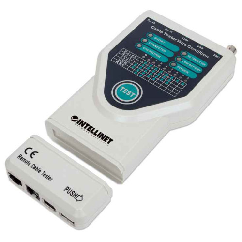 5-in-1 Cable Tester, Tests 5 Commonly Used Network RJ45 and Computer Cables