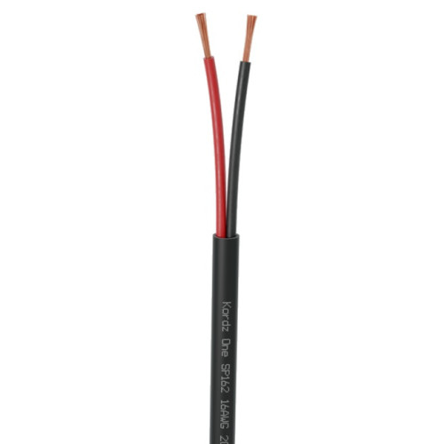 K11402-305M-BK Kordz ONE 16AWG 2 Core Speaker Cable, 305m, Black