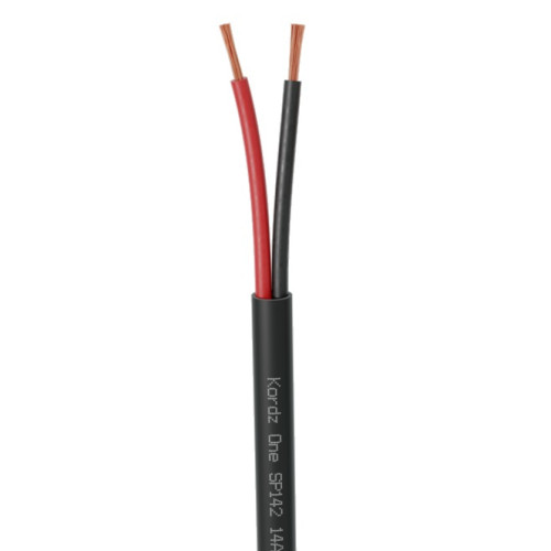 K11802-152M-BK Kordz ONE 14AWG 2 Core Speaker Cable, 152m, Black