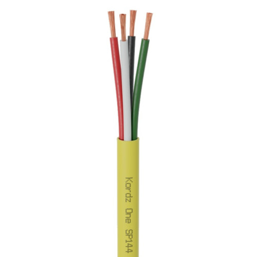 K11902-152M-YL Kordz ONE 14AWG 4 Core Speaker Cable, 152m, Yellow