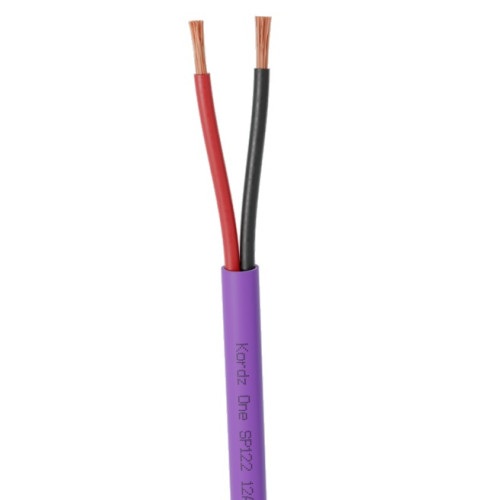 K12202-152M-PP Kordz ONE 12AWG 2 Core Speaker Cable, 152m, Purple