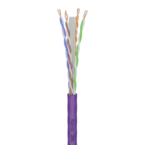 K13002-305M-PP Kordz ONE U/UTP Category 6 Network Cable, 305m, Purple