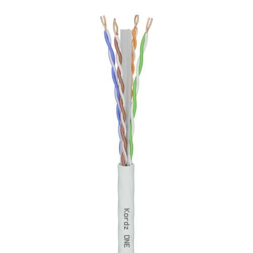 K13002-305M-WH Kordz ONE U/UTP Category 6 Network Cable, 305m, White