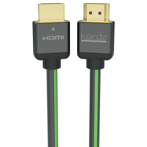 Kordz BRAVO-HD0100 HDMI cable 1 m HDMI Type A (Standard) Black, Green