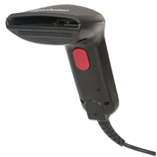 Contact CCD Handheld Barcode Scanner, USB, 60mm Scan Width, Cable 152cm, Max Ambient Light 5,000 lux (sunlight), Black, Three Year Warranty, Box