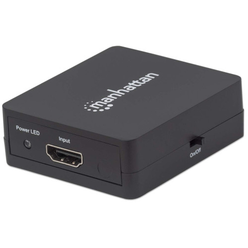 HDMI Splitter 2-Port , 1080p, Black, Displays output from x1 HDMI source to x2 HD displays (same output to both displays), USB-A Powered (cable included, 0.7m), Three Year Warranty, Retail Bo