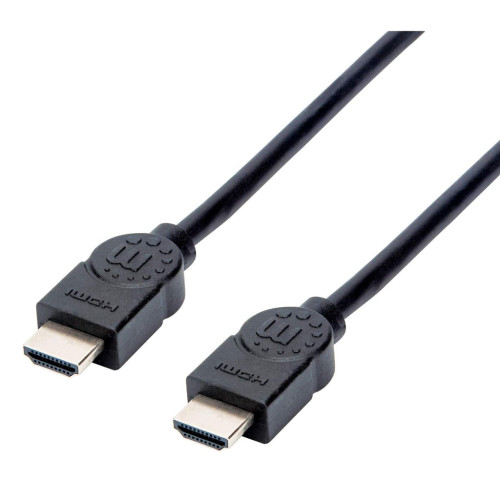 HDMI Cable, 4K@30Hz (High Speed), 1.5m, Male to Male, Black, Equivalent to HDMM150CM, Ultra HD 4k x 2k, Fully Shielded, Gold Plated Contacts, Lifetime Warranty, Polybag