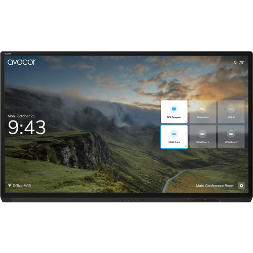 AVG-7560 Avocor G-60 Series - 75" 4K InGlass LED Interactive Display