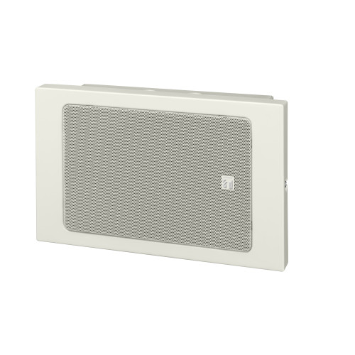 BS-680F Wall Mount Speaker, 6W (100v), Steel, Off-White