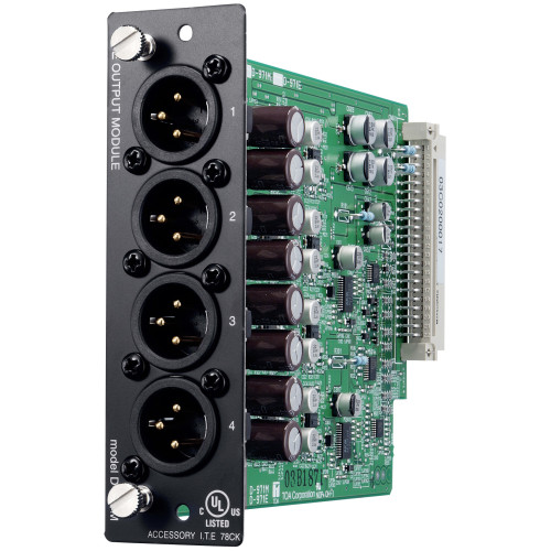 D-971M D-900 Series 4 Channel Line Output Module (XLR)