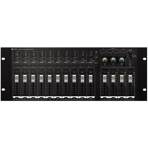 M-864D Digital Stereo Mixer, 8 mono, 7 stereo inputs, with ARC, Full DSP, & Remote Panels