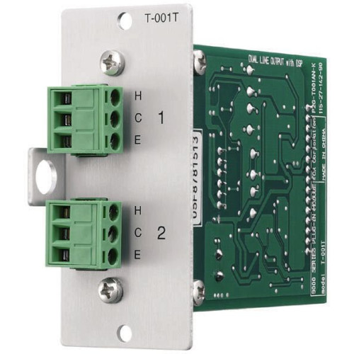 T-001T M-9000 Series Dual Line Output Expansion Module with DSP