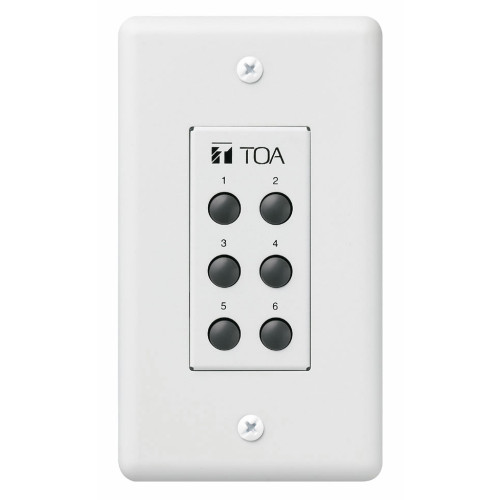 TOA ZM-9001 remote control Wired Audio Press buttons