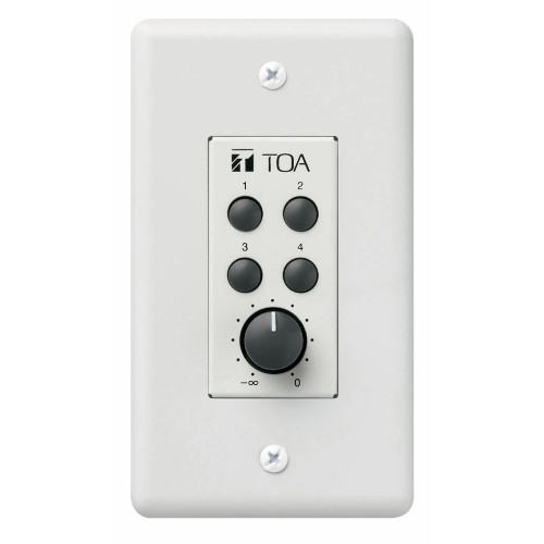 TOA ZM-9002 remote control Wired Audio Press buttons, Rotary