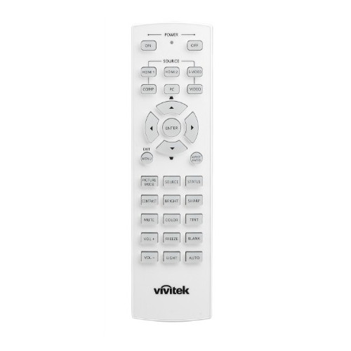 Vivitek 5041819100 remote control IR Wireless Projector Press buttons