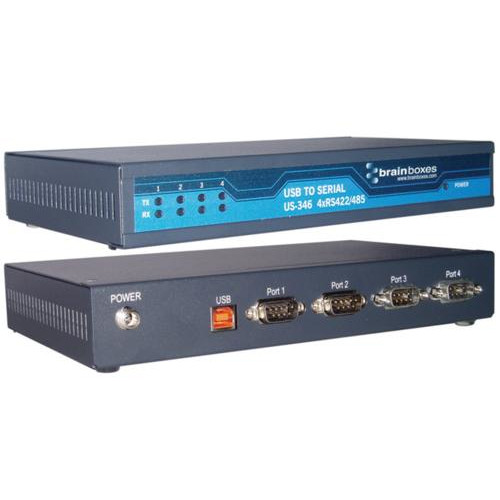 Brainboxes US-346 serial server RS-422/485