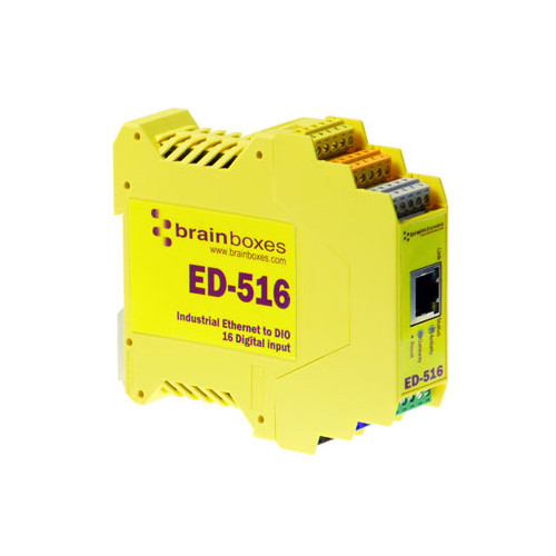 Brainboxes ED-516 electrical relay Yellow