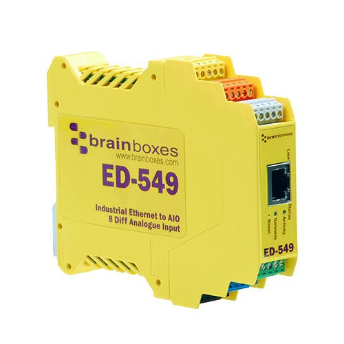 Brainboxes ED-549 gateway/controller 10, 100 Mbit/s