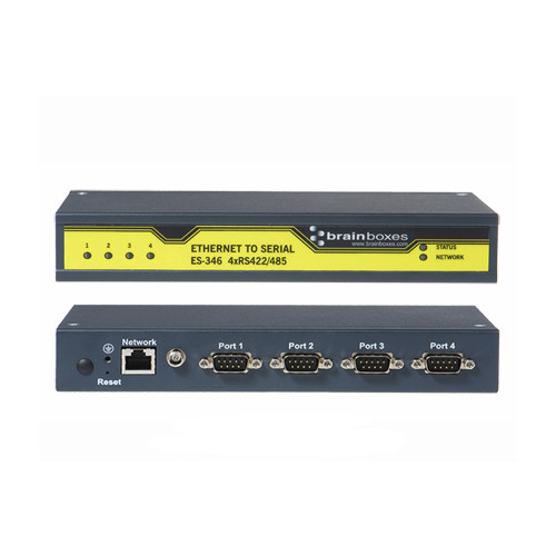 Brainboxes ES-346 serial server RS-422/485