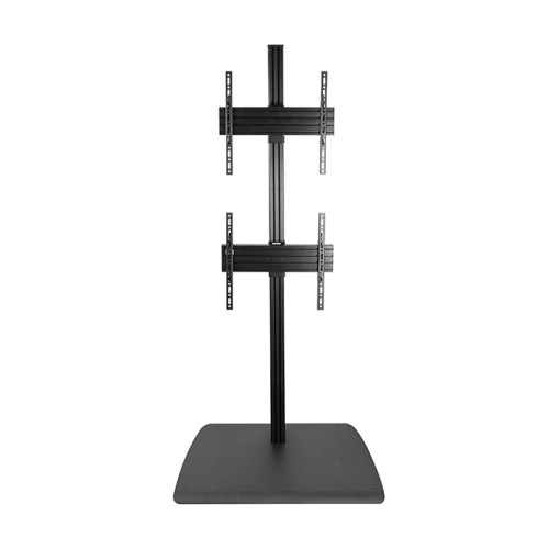 BTF841/BB Universal Dual Stack Flat Screen Floor Stand (VESA 600 x 400) - 1.8m