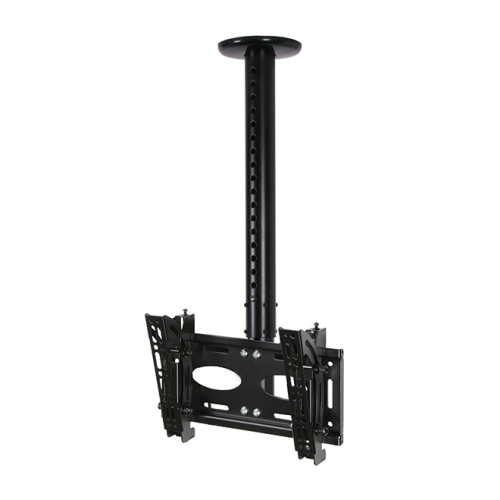 Telescopic Universal Flat Screen Ceiling Mount with Tilt (VESA 200 x 200) - 0.6m to 1m Ã˜50mm Pole