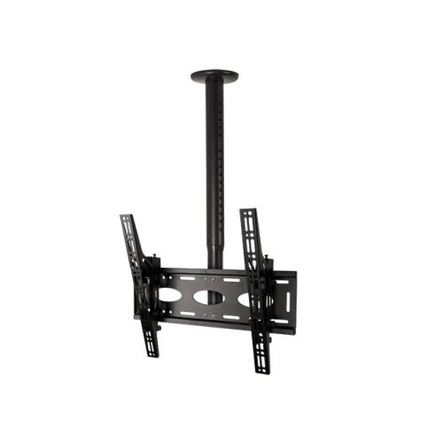 Telescopic Universal Flat Screen Ceiling Mount with Tilt (VESA 600 x 400) - 0.6m to 1m Ã˜50mm Pole