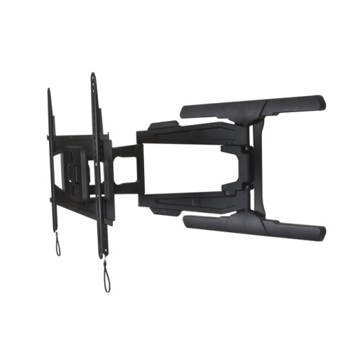 Ultra-Slim Double Arm Flat Screen Wall Mount with Tilt and Swivel